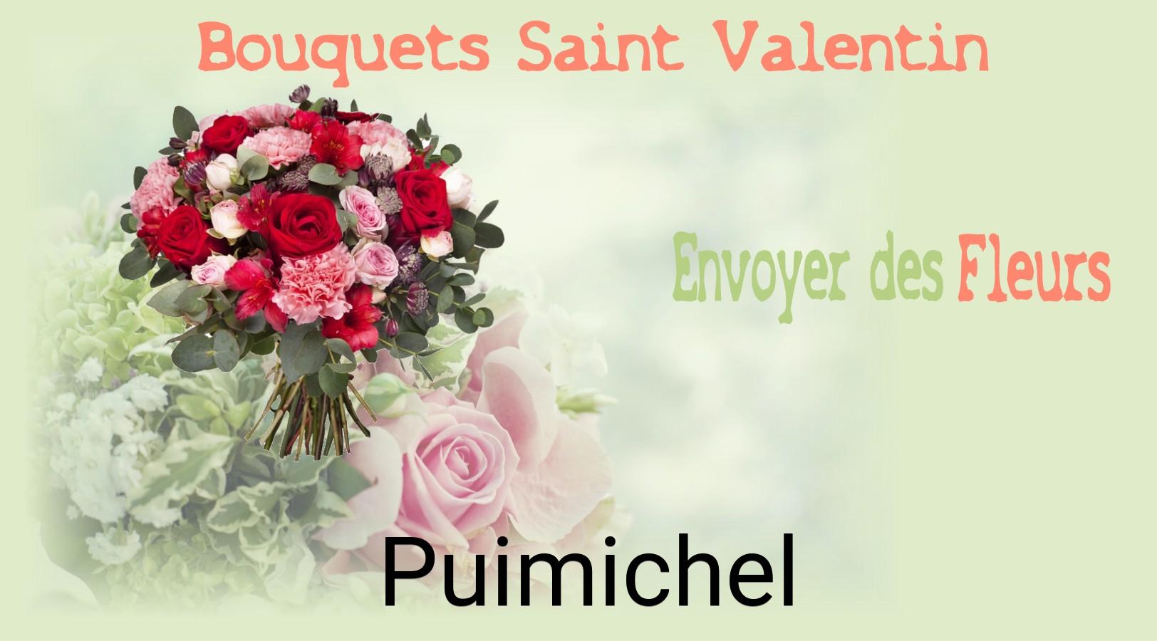 Roses de Saint-Valentin livrées à Puimichel